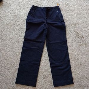 Adorable NWT Talbot's navy sailor pant